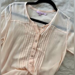 Calypso St Barths 100% Silk Blouse Size XS